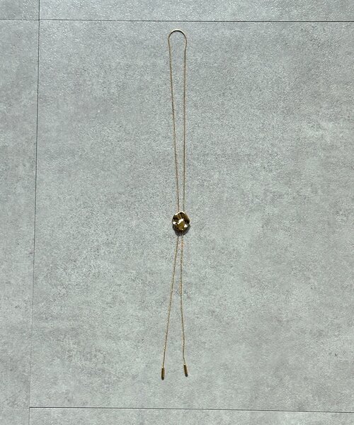 Thevon(ゼボン)の「【heilly】ニュアンスモチーフループタイ(リング・レディース・ゴールド/ゴールド系その他/ゴールド系その他2・FREE)」の7枚目の写真