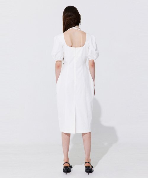 WNDERKAMMER（ブンダーカンマー）の「パールバルーンラインドレス_ホワイト（ワンピース・レディース・その他・MEDIUM/SMALL）」の3枚目の写真
