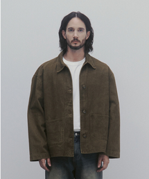 And Again（アンドアゲイン）の「Washing Work Jacket (Brown)（その他アウター・メンズ）」