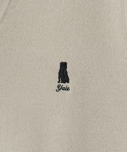 YALE(イェール)の「ウィメンズコンフォートクールスリットネックポロニットグリーンベージュ(Tシャツ/カットソー・レディース・その他・SMALL/MEDIUM/LARGE)」の5枚目の写真