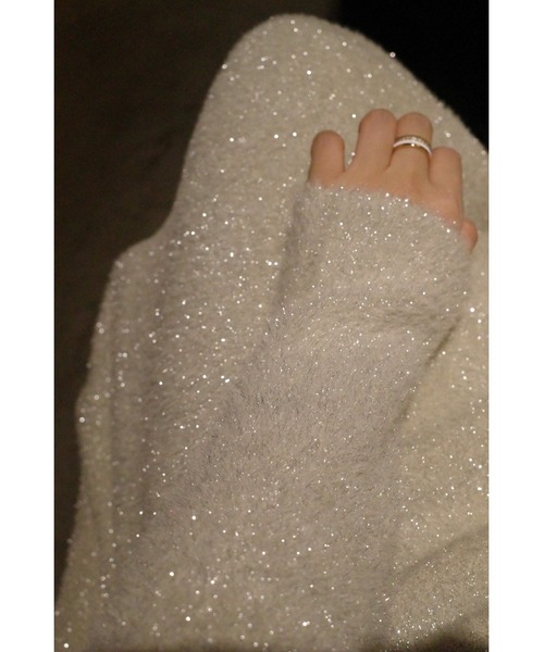 MISTREASS(ミストレアス)の「Twinkle Shaggy Knit Top & Mermaid Skirt(ワンピース・レディース・ピンク/ミント・FREE)」の13枚目の写真