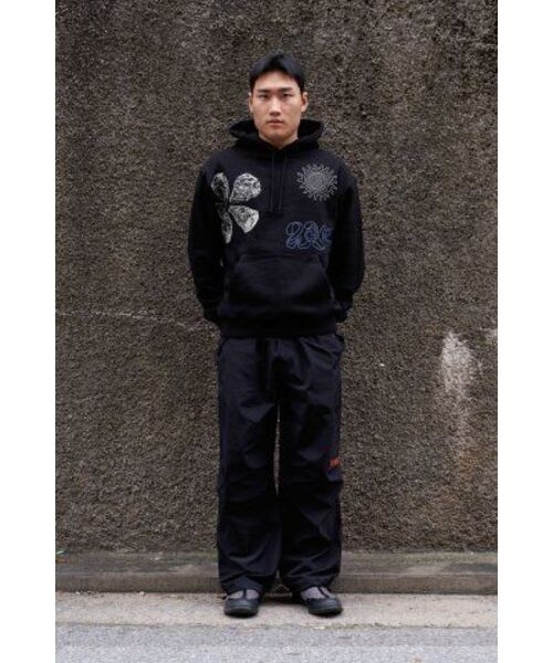 LORES(ロアス)の「NYCO Drawstring Pants - Black(スウェットパンツ・レディース・その他・LARGE)」の2枚目の写真