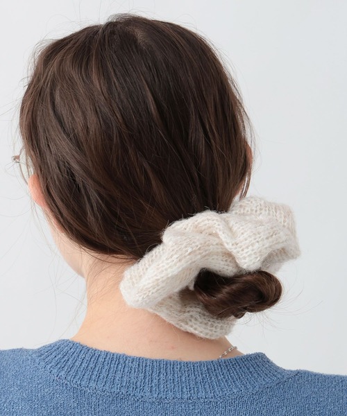 GEORGE'S（ジョージズ）の「MIXニットシュシュ（シュシュ・レディース・グレー/ブルー/アイボリー・FREE）」の14枚目の写真