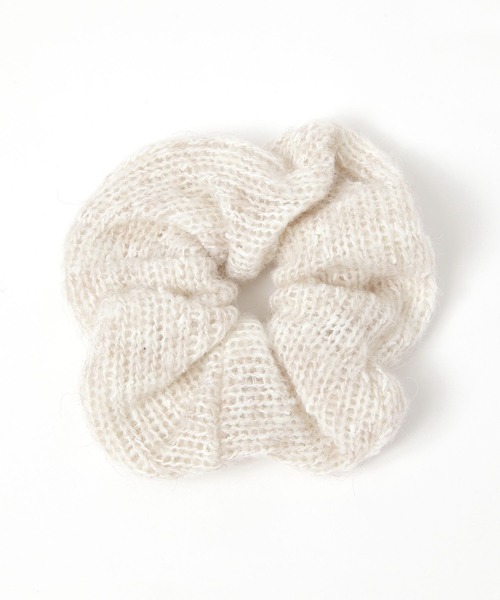 GEORGE'S（ジョージズ）の「MIXニットシュシュ（シュシュ・レディース・グレー/ブルー/アイボリー・FREE）」の7枚目の写真