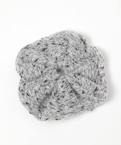 GEORGE'S（ジョージズ）の「MIXニットシュシュ（シュシュ・レディース・グレー/ブルー/アイボリー・FREE）」の8枚目の写真