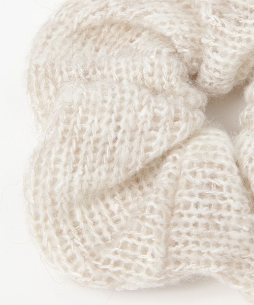 GEORGE'S（ジョージズ）の「MIXニットシュシュ（シュシュ・レディース・グレー/ブルー/アイボリー・FREE）」の10枚目の写真