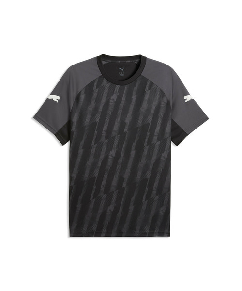 PUMA(プーマ)の「PUMA プーマ メンズ サッカー INDIVILIGA グラフィック 半袖 シャツ(Tシャツ/カットソー・メンズ・ブラック系その他5/ブラック/ブラック系その他6・X-LARGE/LARGE/MEDIUM/SMALL/XX-LARGE)」の6枚目の写真