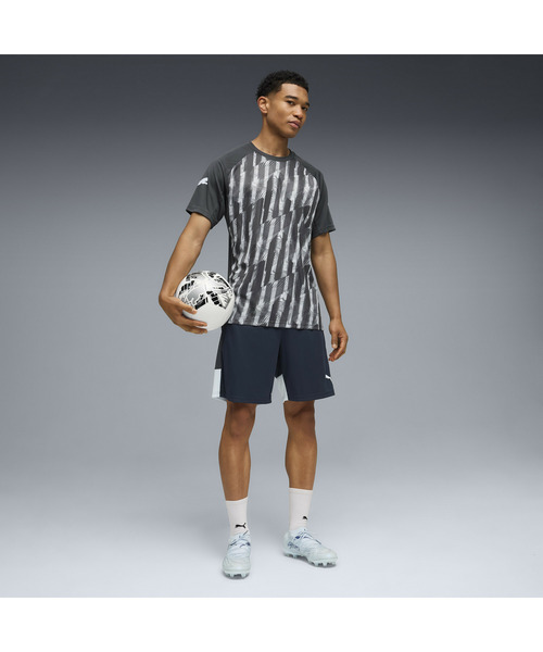 PUMA(プーマ)の「PUMA プーマ メンズ サッカー INDIVILIGA グラフィック 半袖 シャツ(Tシャツ/カットソー・メンズ・ブラック系その他5/ブラック/ブラック系その他6・X-LARGE/LARGE/MEDIUM/SMALL/XX-LARGE)」の9枚目の写真