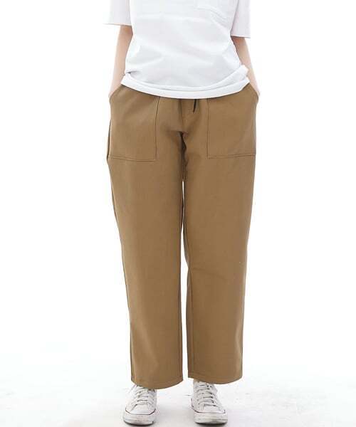 SAINTCREW(セントクルー)の「ワイドアンクルドロップパーティグパンツ WAF-319 キャメル(その他パンツ・レディース・その他・MEDIUM/LARGE/X-LARGE)」の9枚目の写真