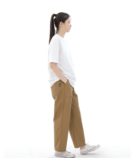 SAINTCREW(セントクルー)の「ワイドアンクルドロップパーティグパンツ WAF-319 キャメル(その他パンツ・レディース・その他・MEDIUM/LARGE/X-LARGE)」の3枚目の写真