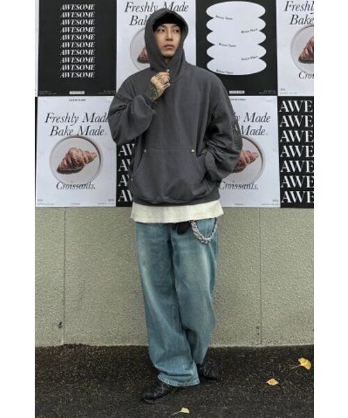 CLACO(クラコ)の「ワイドバルーンキャットウォッシングデニムパンツ(デニムパンツ・メンズ・その他・X-LARGE/MEDIUM/LARGE)」の9枚目の写真