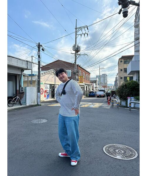 CLACO(クラコ)の「ワイドバルーンキャットウォッシングデニムパンツ(デニムパンツ・メンズ・その他・X-LARGE/MEDIUM/LARGE)」の2枚目の写真
