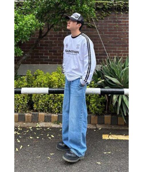 CLACO(クラコ)の「ワイドバルーンキャットウォッシングデニムパンツ(デニムパンツ・メンズ・その他・X-LARGE/MEDIUM/LARGE)」の7枚目の写真