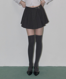 VENECY（ベネシー）の「Classic pleats skirt charcoal（スカート）」