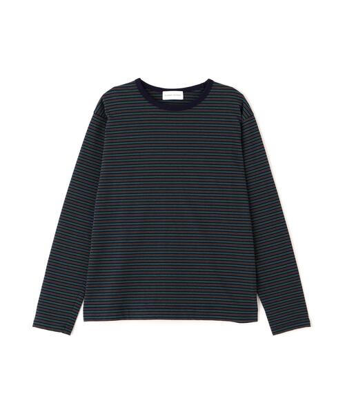 human woman(ヒューマンウーマン)の「◆マルチボーダーロンT(Tシャツ/カットソー・レディース・ダークインディゴブルー/ホワイト系その他3・MEDIUM)」の22枚目の写真