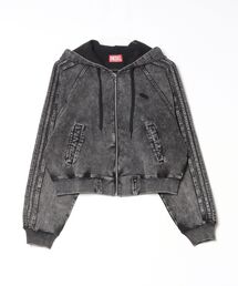 DIESEL | ウィメンズ ジップアップパーカー F-GYRY-CROP(スウェット)