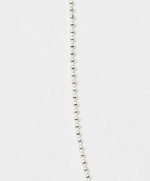 green label relaxing（グリーンレーベルリラクシング）の「＜anisotea＞Two スクエア ネックレス（リング・レディース・シルバー・FREE）」の5枚目の写真