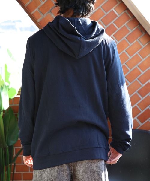 TOMMY HILFIGER(トミーヒルフィガー)の「TOMMY HILFIGER ロゴプルオーバーパーカー裏起毛(パーカー・メンズ・グレー/ネイビー・X-LARGE/MEDIUM/LARGE/SMALL)」の12枚目の写真