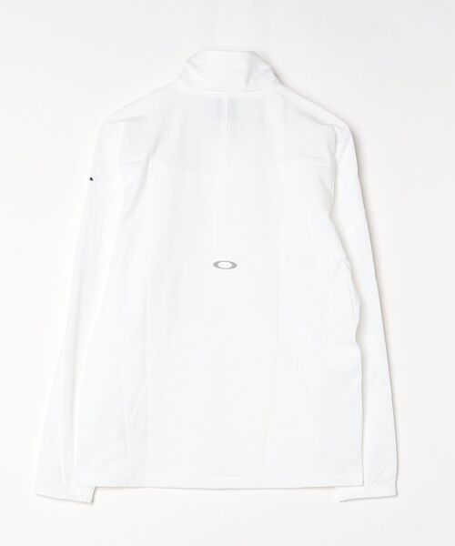OAKLEY（オークリー）の「オークリーENHANCE TECH JERSEY JACKET 15.0/ジャージ/ジャケット/スポーツ・トレーニング/メンズ/UPF50+/吸汗速乾/4WAYストレッチ/高通気/リフレクター/OAKLEY（ジャージ・メンズ・ブラック/ホワイト・S/M/L）」の9枚目の写真
