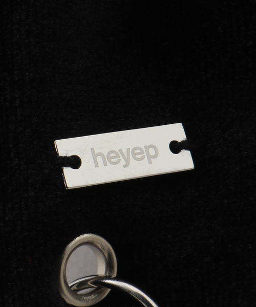 IENA(イエナ)の「HEYEP/ヘイップ Velour Square Pearl Scrunchie-M シュシュ HP13225(シュシュ・レディース・ブラック・FREE)」の4枚目の写真