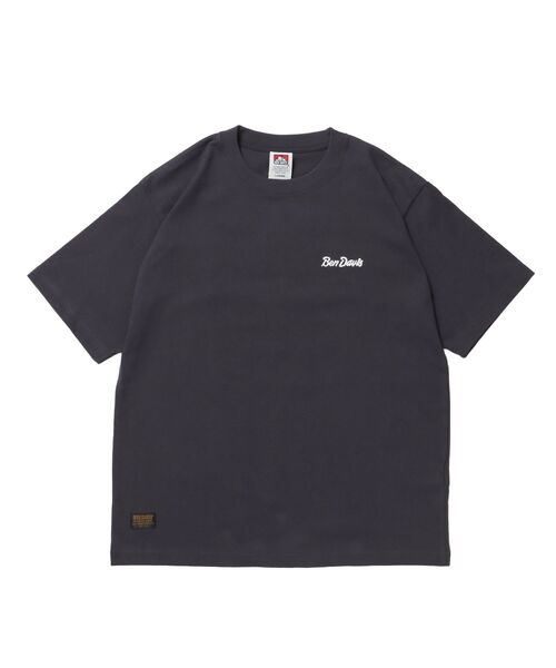 BEN DAVIS（ベンデイビス）の「【BEN DAVIS（ベンデイビス）】BD LABEL EMB TEE / Tシャツ クルーネック  ワンポイント シンプル ユニセックス（Tシャツ/カットソー・メンズ・チャコール/グリーン系その他4/ホワイト・LARGE/MEDIUM/X-LARGE）」の18枚目の写真