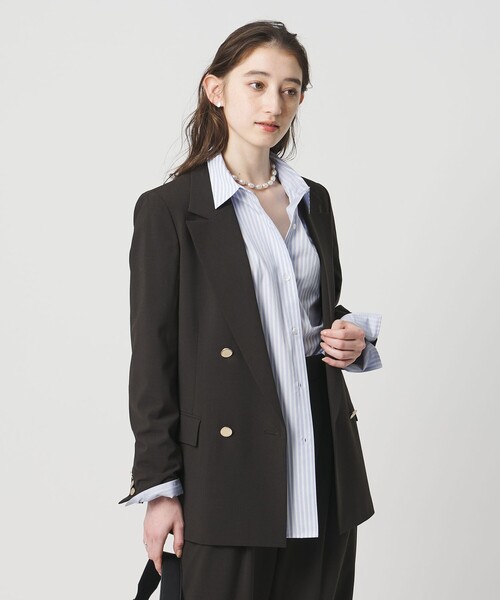 UNITED ARROWS（ユナイテッドアローズ）の「SOKTAS ロングシャツ（シャツ/ブラウス・レディース・ホワイト/ライトブルー/その他1・38/36）」の10枚目の写真