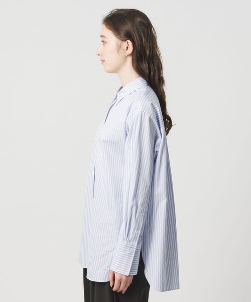 UNITED ARROWS（ユナイテッドアローズ）の「SOKTAS ロングシャツ（シャツ/ブラウス・レディース・ホワイト/ライトブルー/その他1・38/36）」の5枚目の写真