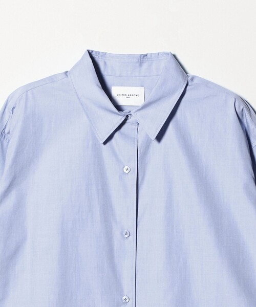 UNITED ARROWS（ユナイテッドアローズ）の「SOKTAS ロングシャツ（シャツ/ブラウス・レディース・ホワイト/ライトブルー/その他1・38/36）」の20枚目の写真