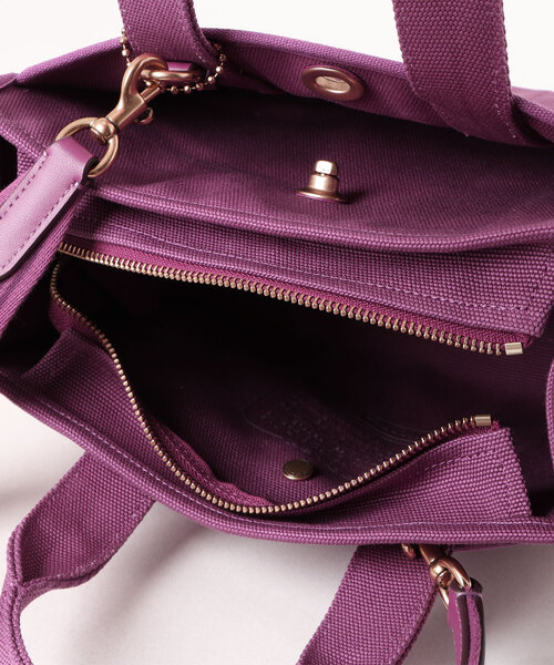 COACH（コーチ）の「カーゴ トート 26（トートバッグ・レディース・ピンク系その他・ONE）」の10枚目の写真