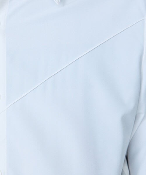 5351 POUR LES HOMMES（ゴーサンゴーイチプールオム）の「【ピンタック】ランダム 長袖 シャツ（シャツ/ブラウス・メンズ・ホワイト/ブラック・44/46/48）」の19枚目の写真