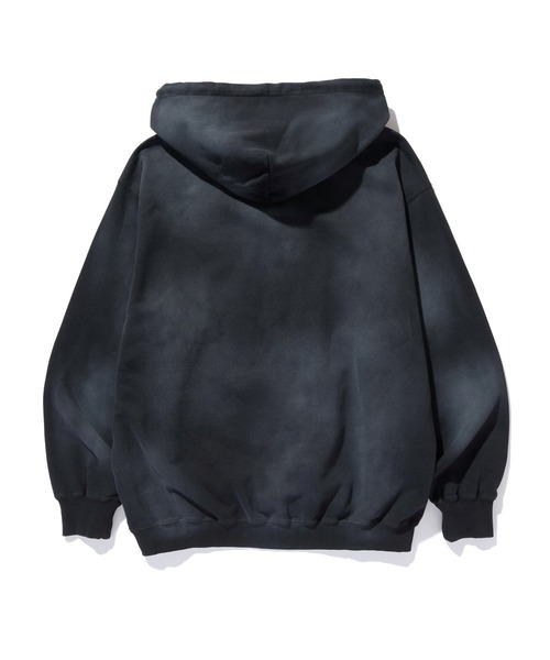 XLARGE（エクストララージ）の「HALF ZIP UP HOODED SWEATSHIRT（パーカー・メンズ・パープル/ブラック/ネイビー・XL/L/M/S）」の9枚目の写真