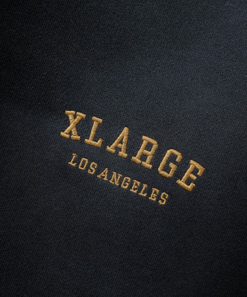 XLARGE（エクストララージ）の「HALF ZIP UP HOODED SWEATSHIRT（パーカー・メンズ・パープル/ブラック/ネイビー・XL/L/M/S）」の10枚目の写真
