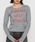 LAGUA GEM�i���O�A�W�F���j�́uSTAR LETTERING PRINT �g�b�v�X�iT�V���c/�J�b�g�\�[�j�v�b�O���[