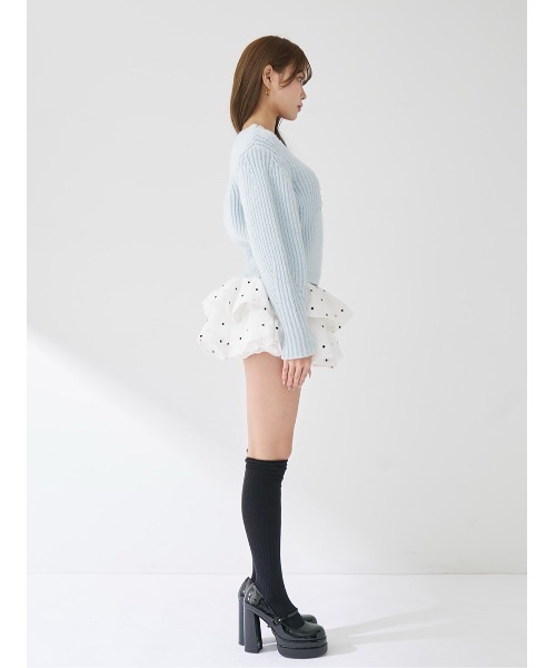 Darich（ダーリッチ）の「ファンシービーズDDロゴボリュームニット