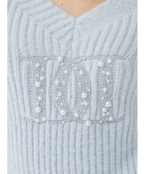 Darich（ダーリッチ）の「ファンシービーズDDロゴボリュームニット