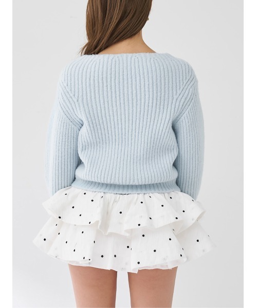 Darich（ダーリッチ）の「ファンシービーズDDロゴボリュームニット