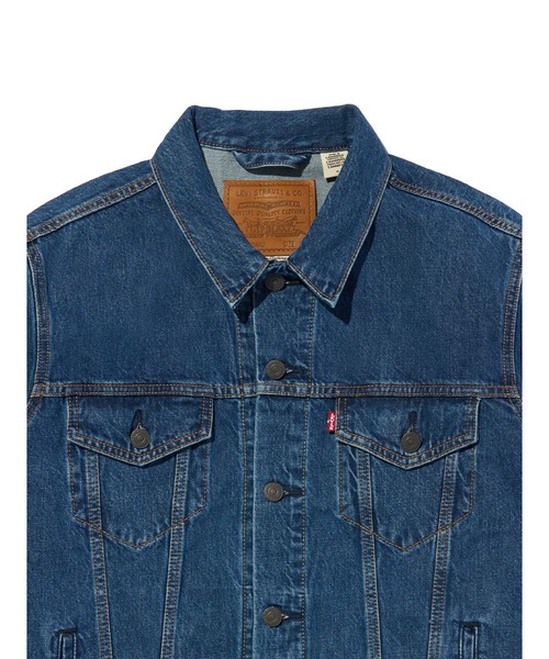 Levi's(リーバイス)の「Levi's/リーバイス トラッカージャケット(デニムジャケット・メンズ・ダークインディゴブルー・XL/L/M/S)」の4枚目の写真