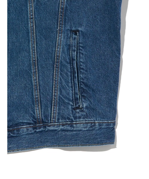 Levi's(リーバイス)の「Levi's/リーバイス トラッカージャケット(デニムジャケット・メンズ・ダークインディゴブルー・XL/L/M/S)」の6枚目の写真