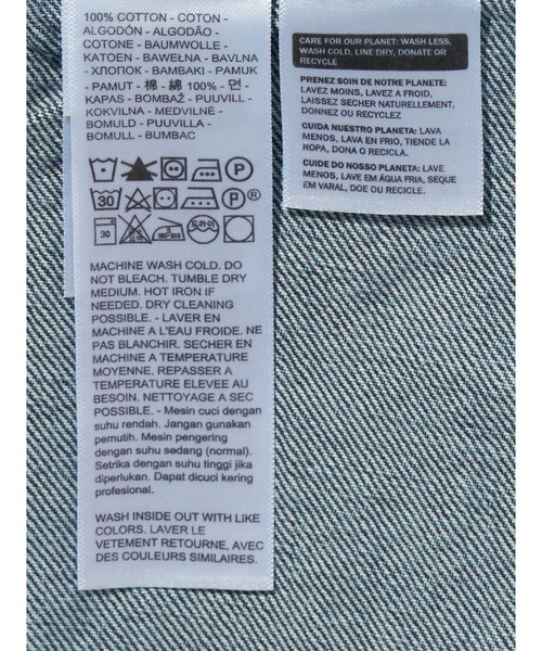 Levi's(リーバイス)の「Levi's/リーバイス トラッカージャケット(デニムジャケット・メンズ・ダークインディゴブルー・XL/L/M/S)」の8枚目の写真