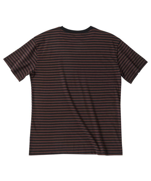 UNTITLED SEOUL(アンタイトル ソウル)の「アンタイトル ステリナイト スモールストライプショートスリーブ ワインブラック(Tシャツ/カットソー・メンズ・その他・MEDIUM/LARGE/X-LARGE)」の2枚目の写真