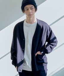coen（コーエン）の「クリーンプラススウェットカーディガン【防汚（食品汚れ）、UVカット】（カーディガン/ボレロ）」