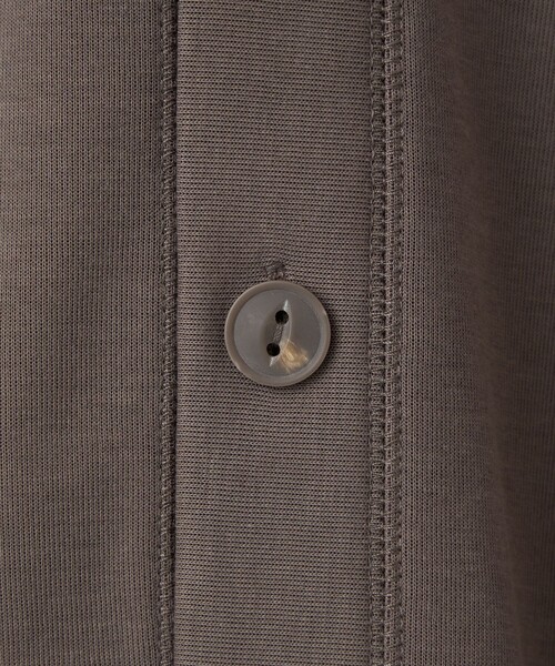 coen（コーエン）の「クリーンプラススウェットカーディガン【防汚（食品汚れ）、UVカット】（カーディガン/ボレロ・メンズ・ブラック/ライトグレー/ブラウン/ネイビー・S/M/L/XL）」の13枚目の写真