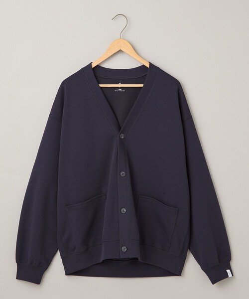 coen（コーエン）の「クリーンプラススウェットカーディガン【防汚（食品汚れ）、UVカット】（カーディガン/ボレロ・メンズ・ブラック/ライトグレー/ブラウン/ネイビー・S/M/L/XL）」の12枚目の写真