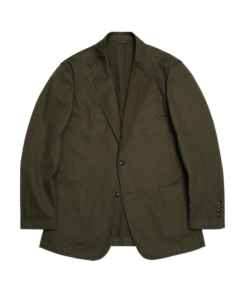 sortie（ソルティ）の「Reve Cotton Washed Set-up (Khaki)（テーラードジャケット・メンズ・その他・L/M/S）」の3枚目の写真