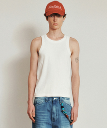 SOLID SLEVELESS TOP (WHITE)