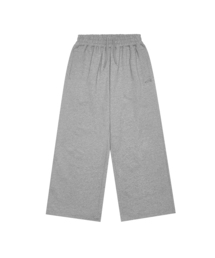 シャドーループワイドパンツ Shadow Loop Wide Pants_Melange Gray