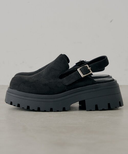 Chico(チコ)の「厚底スエードサボ(その他シューズ・レディース・ブラック/ブラウン/ベージュ・SMALL/MEDIUM/LARGE)」の13枚目の写真