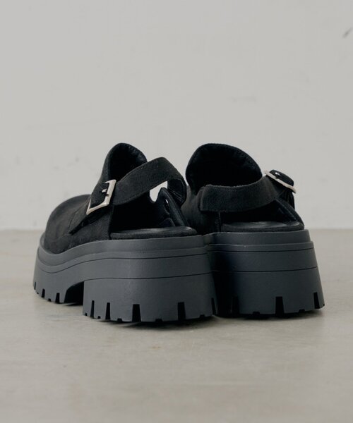 Chico(チコ)の「厚底スエードサボ(その他シューズ・レディース・ブラック/ブラウン/ベージュ・SMALL/MEDIUM/LARGE)」の14枚目の写真