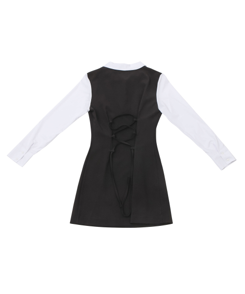 KATHARSIS(カタルシス)の「配色コルセットカラーワンピースブラック ONE SIZE(ワンピース・レディース・その他・ONE SIZE)」の8枚目の写真