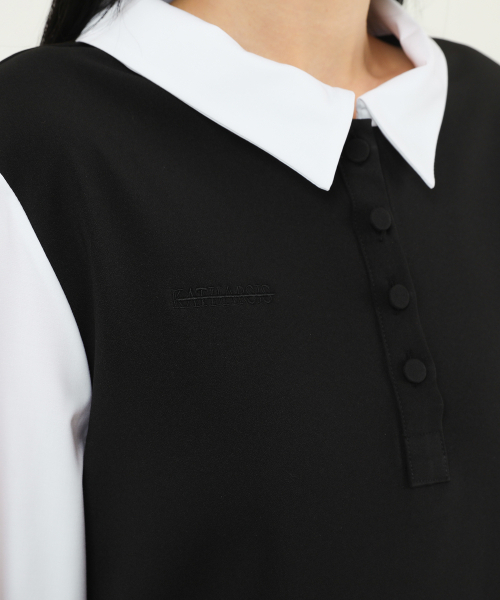 KATHARSIS(カタルシス)の「配色コルセットカラーワンピースブラック ONE SIZE(ワンピース・レディース・その他・ONE SIZE)」の9枚目の写真